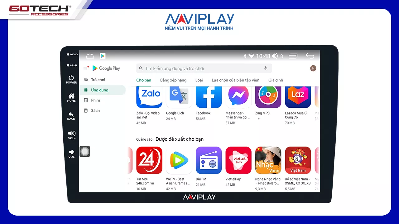 MÀN HÌNH Ô TÔ THÔNG MINH NAVIPLAY NC360 - Hình 5