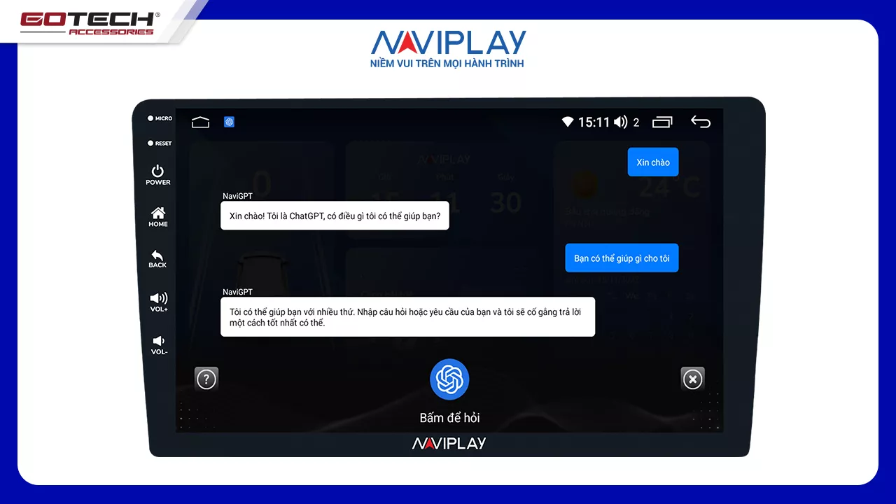MÀN HÌNH Ô TÔ THÔNG MINH NAVIPLAY NC360 - Hình 4