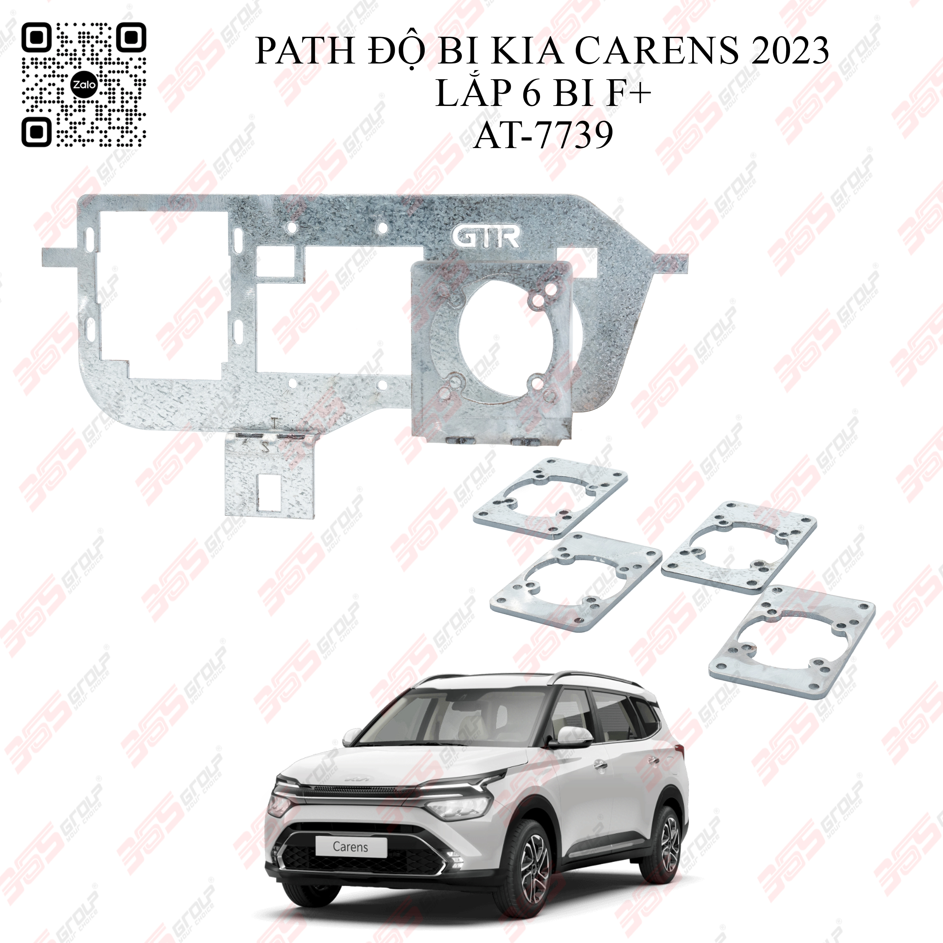 AT 7739 PATH ĐỘ BI KIA CARENS 2023 LẮP 6 BI F+