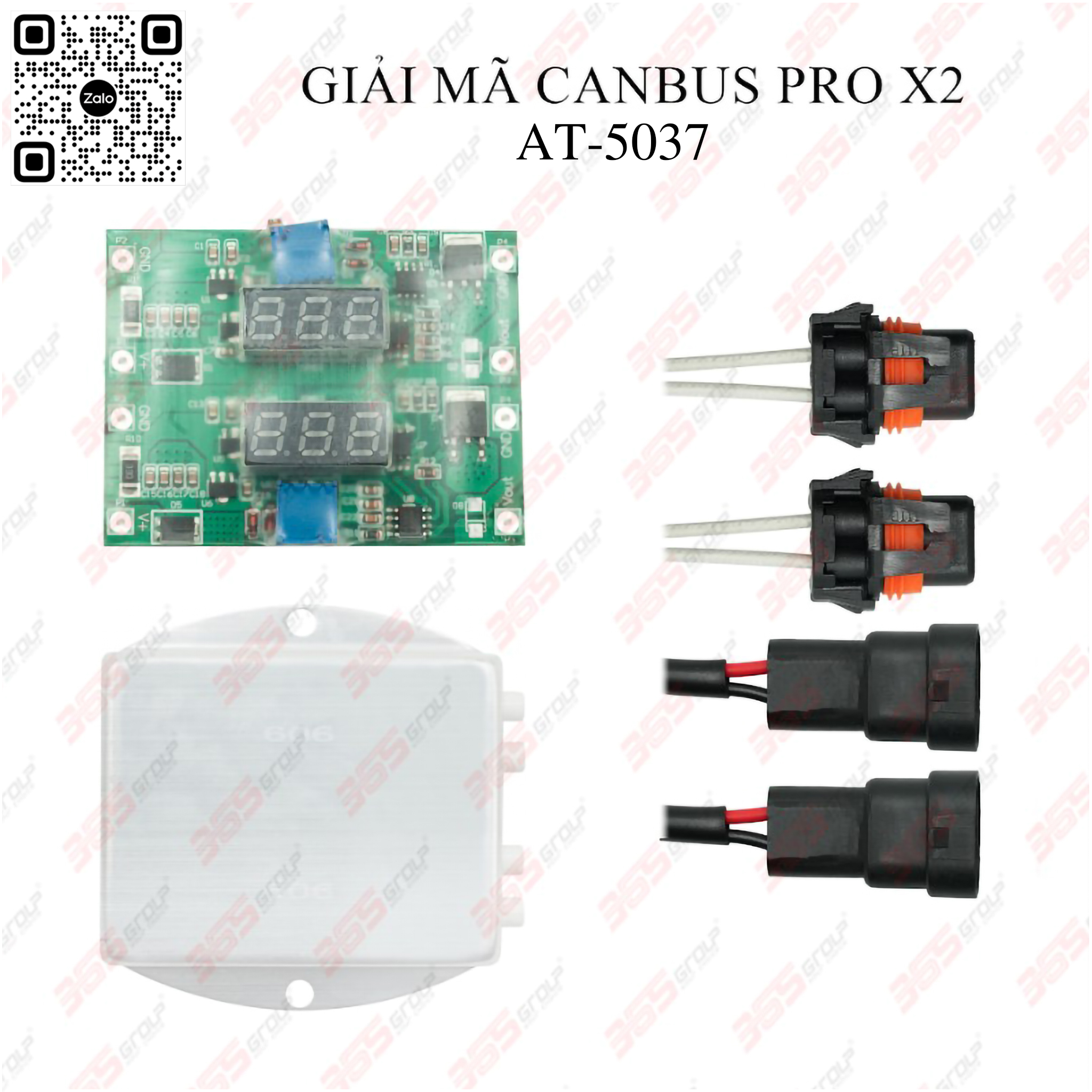 GIẢI MÃ BI LED X LIGHT CANBUS PRO X2 AT 5037