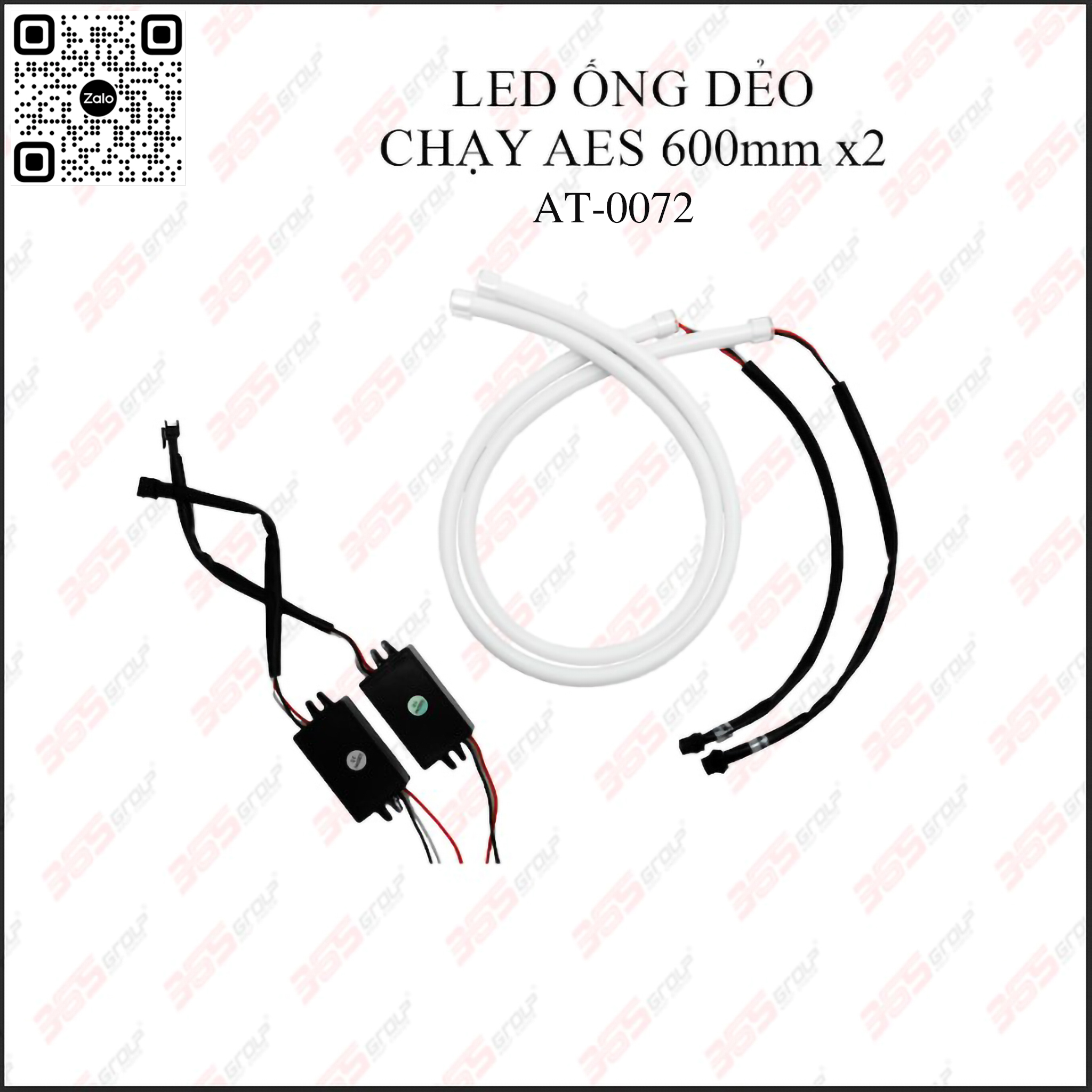 LED ỐNG DẺO CHẠY AES 600MM 3 DÂY AT 0072