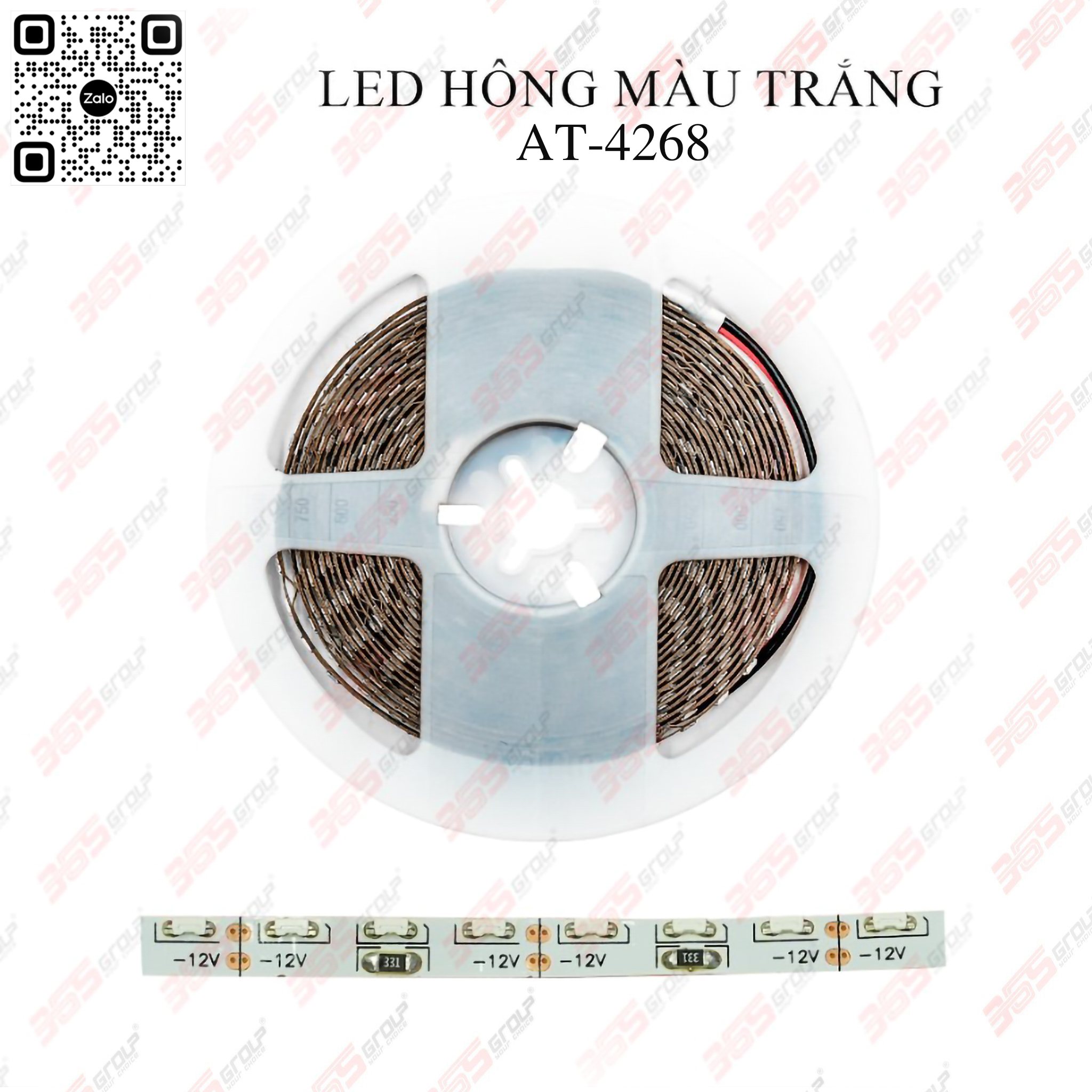 LED HÔNG MÀU TRẮNG AT 4268