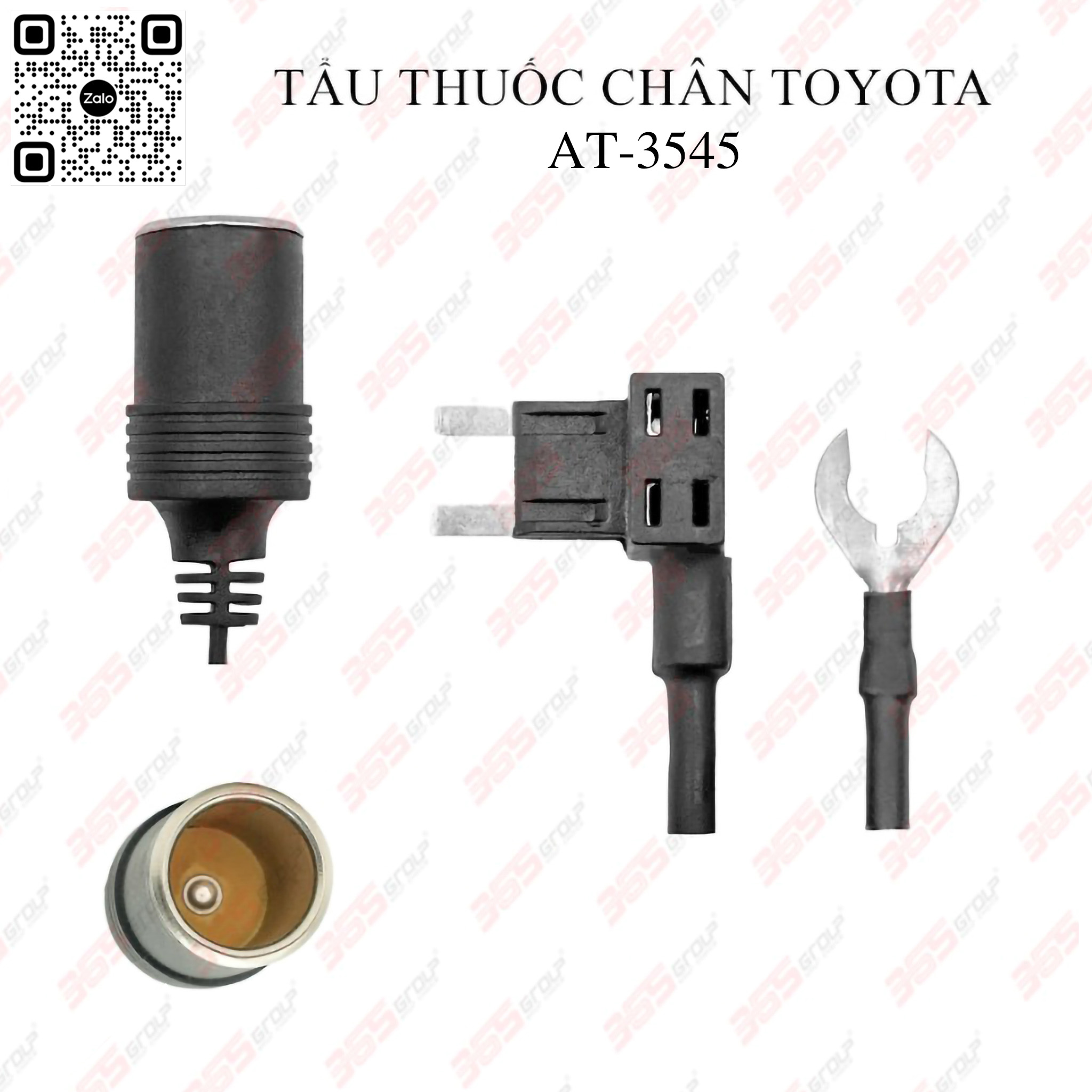 TẨU THUỐC CHÂN TOYOTA AT 3545