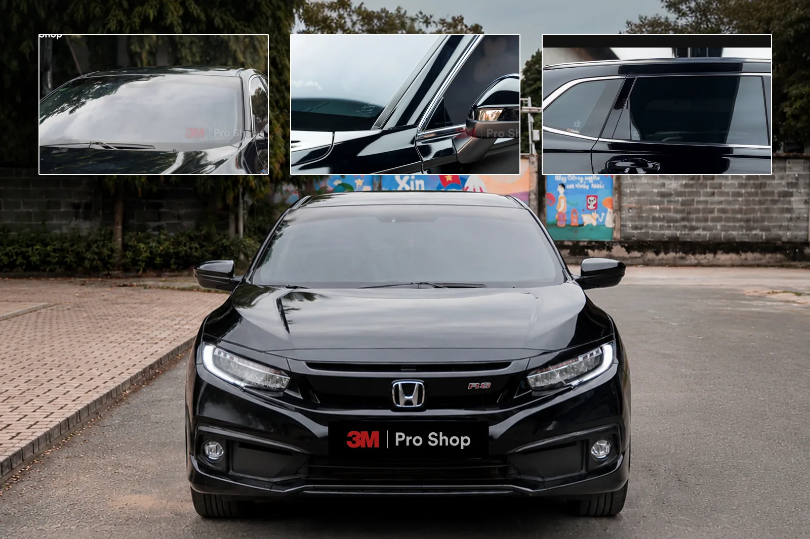Xe Honda Civic tại 3M Pro Shop Auto365
