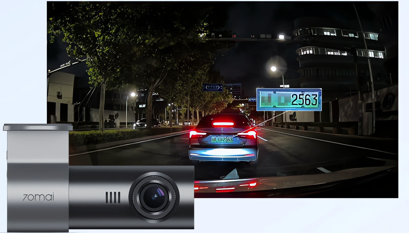 Bộ camera hành trình 70mai M210 Set 2 kênh trước sau – điểm nổi bật