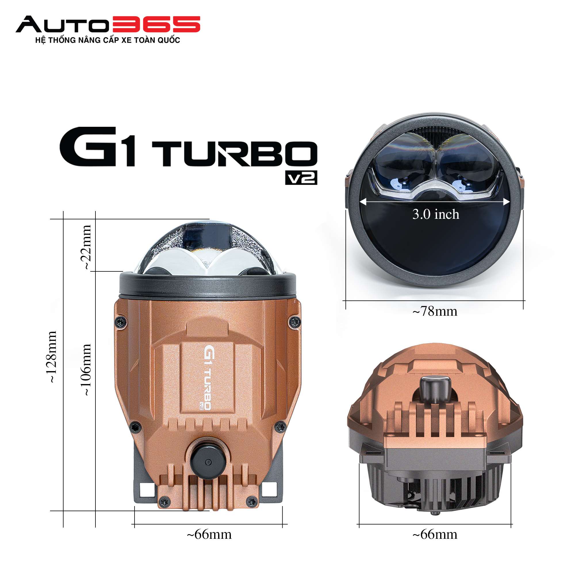 Bi gầm GTR G1 Turbo V2