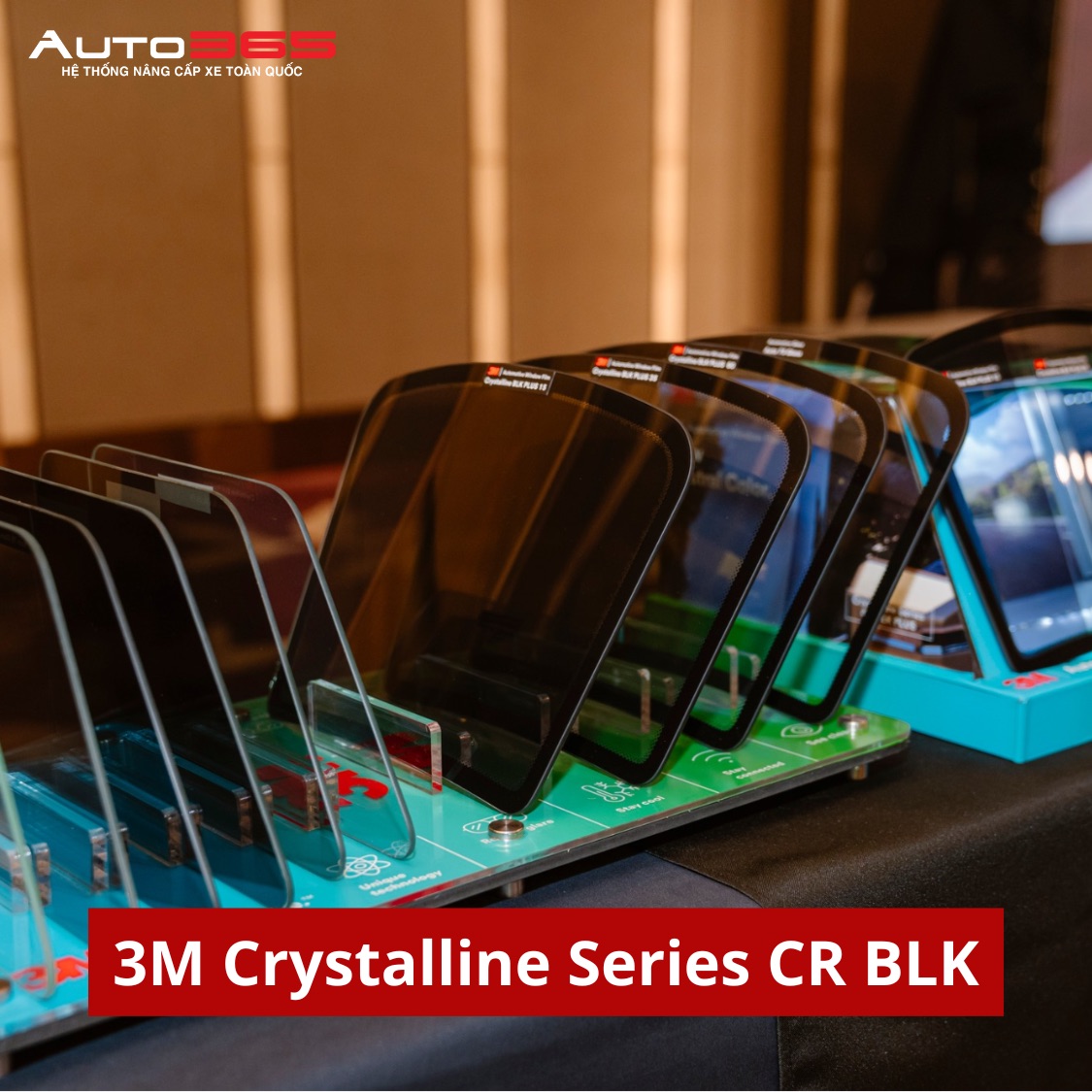 Phim cách nhiệt 3M Crystalline Series CR BLK