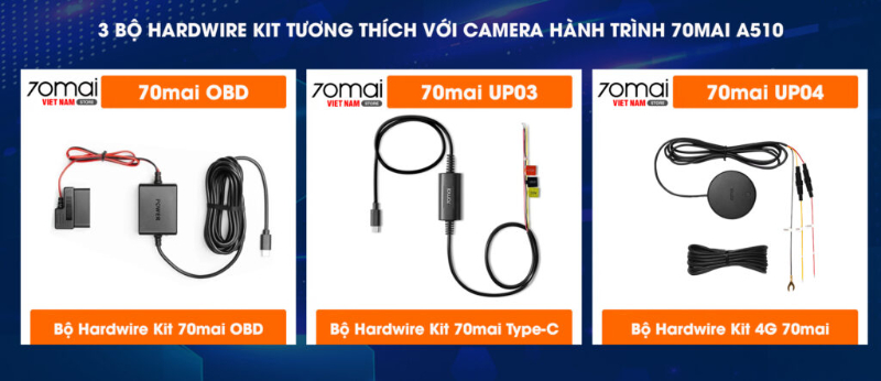 Camera hành trình 70mai A510