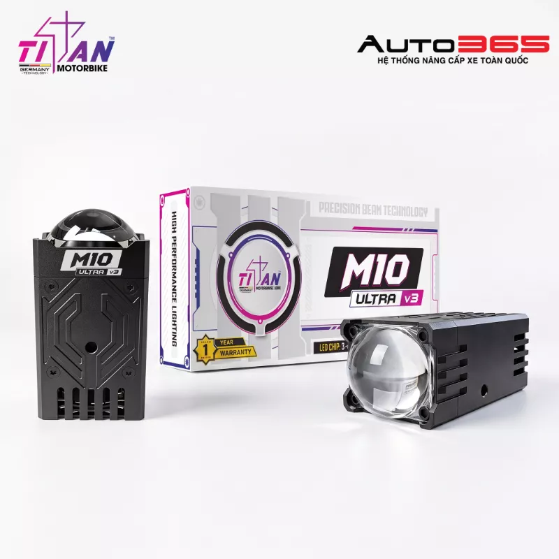 Đèn gầm dạng rời Titan Moto M10 Ultra V3 - Hình 2