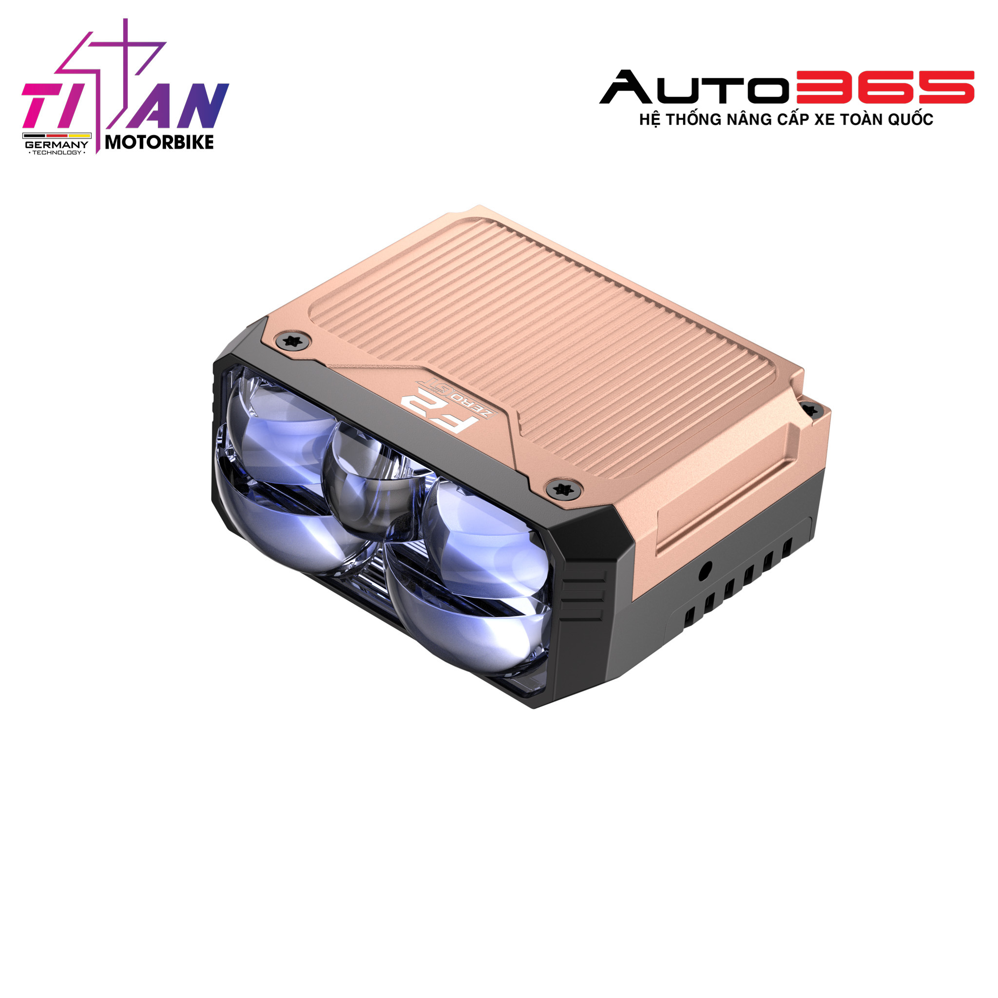 ĐÈN TRỢ SÁNG TITAN MOTO F2 ZERO GT