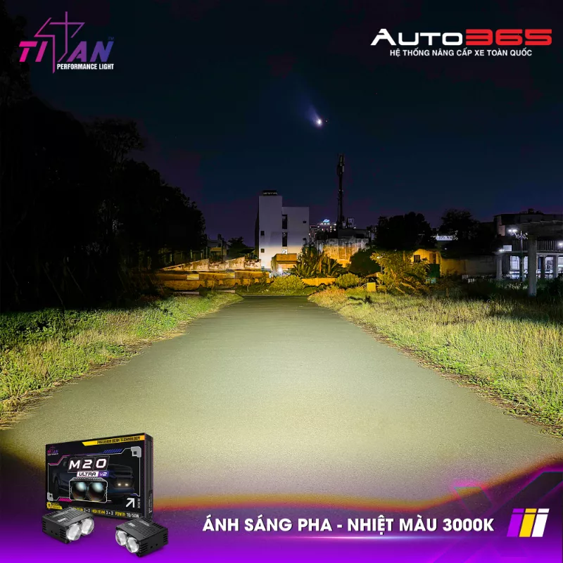 Đèn gầm dạng rời Titan Moto M20 Ultra V2 - Hình 10