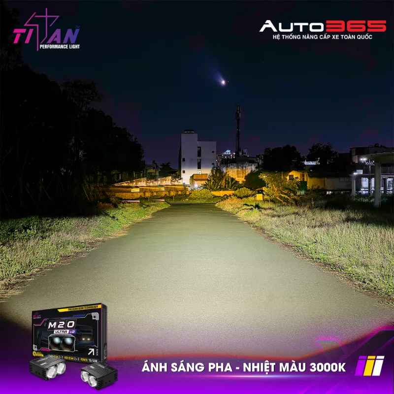 Đèn gầm dạng rời Titan Moto M20 Ultra V2 - Hình 11