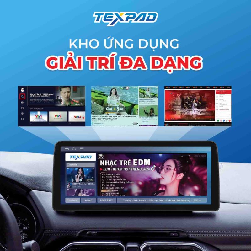 Màn hình TexPad TX24 Luxury 10.25 inch