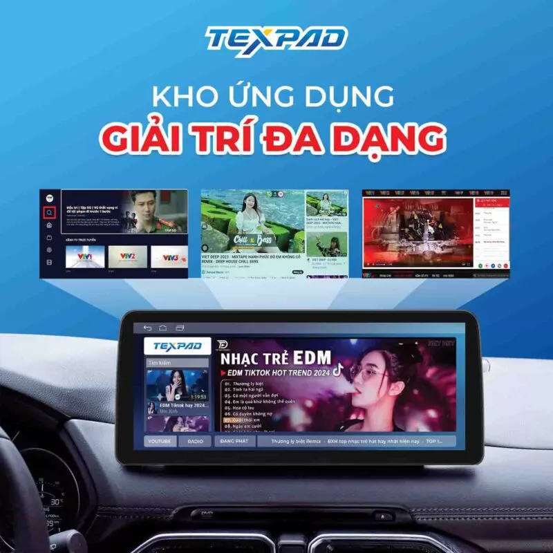Màn hình TexPad TX24 Luxury 10.25 inch - Hình 3