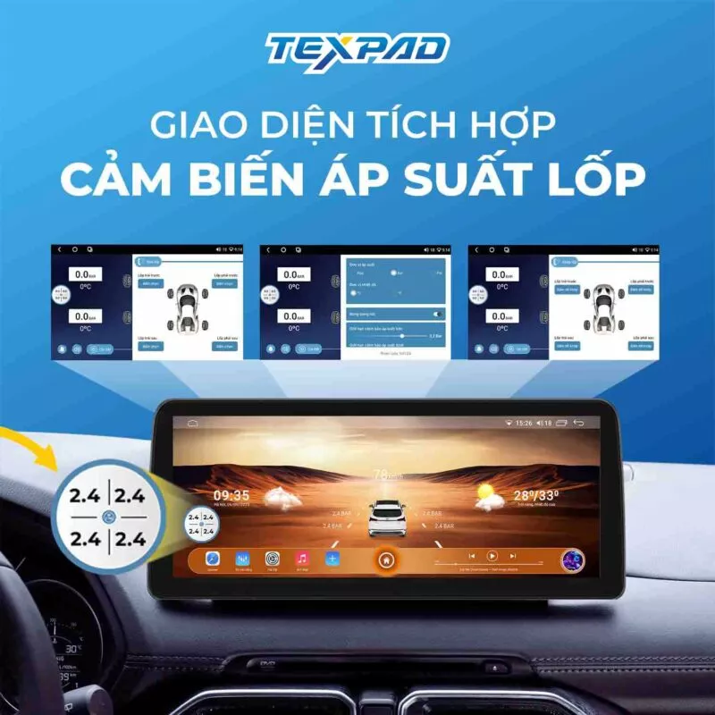 Màn hình TexPad TX24 Luxury 10.25 inch - Hình 6