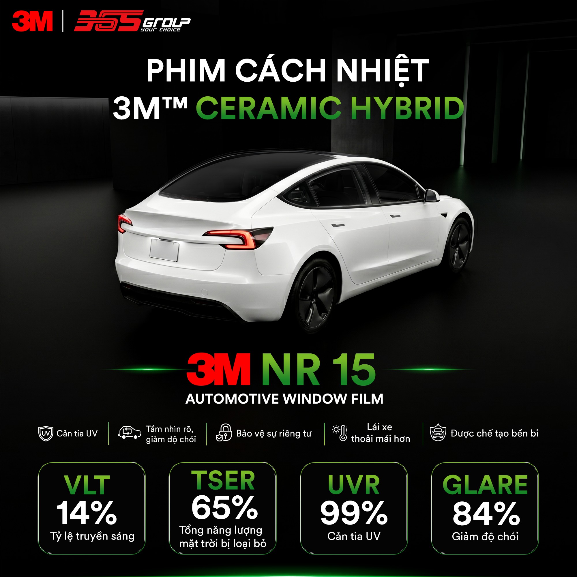 Phim cách nhiệt 3M NR 15
