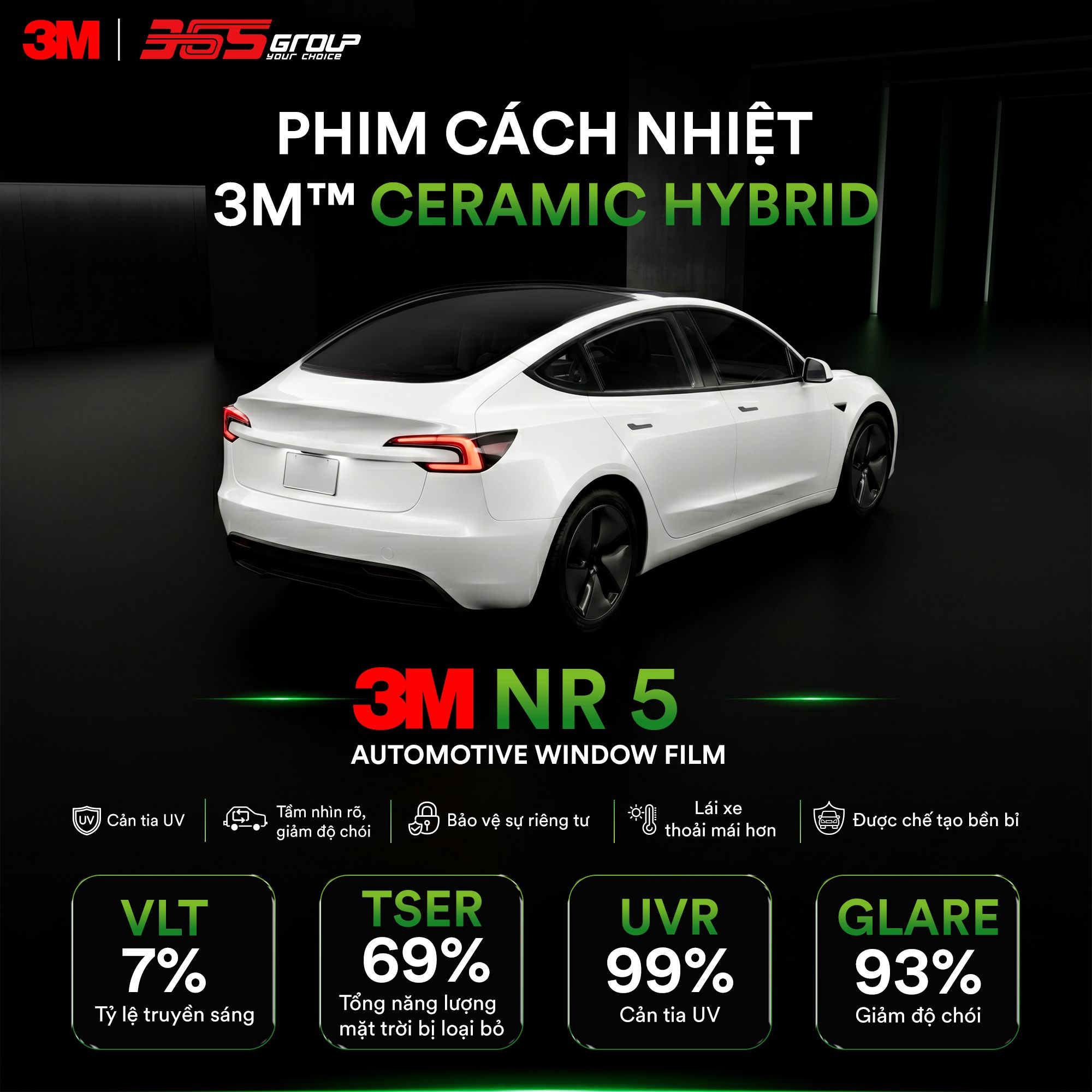 Phim cách nhiệt 3M NR 5