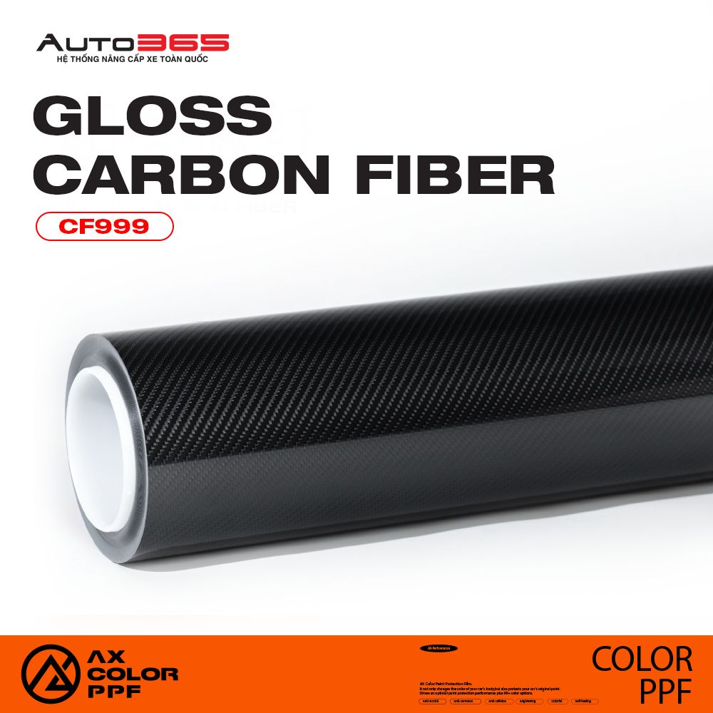 AX FILM GLOSS PPF CARBON FIBER - PHIM DÁN PPF Ô TÔ