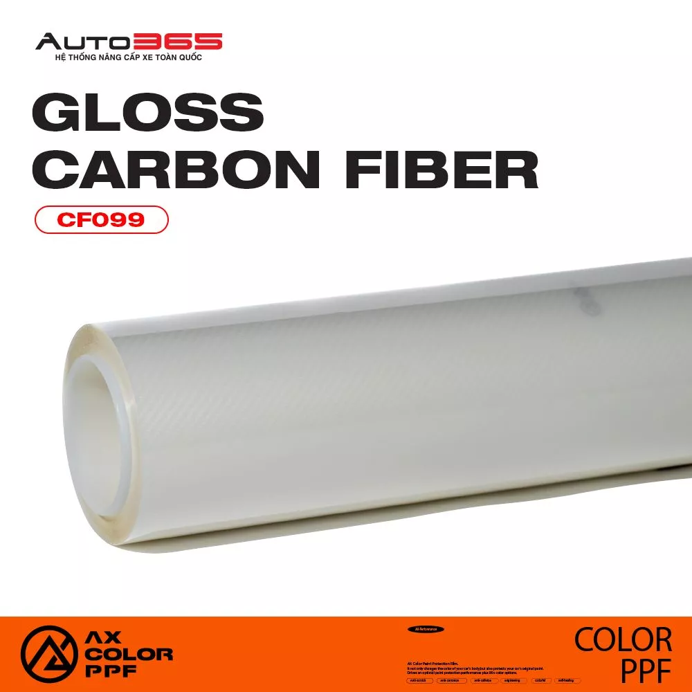 AX FILM CLEAR PPF CARBON FIBER - Hình 1