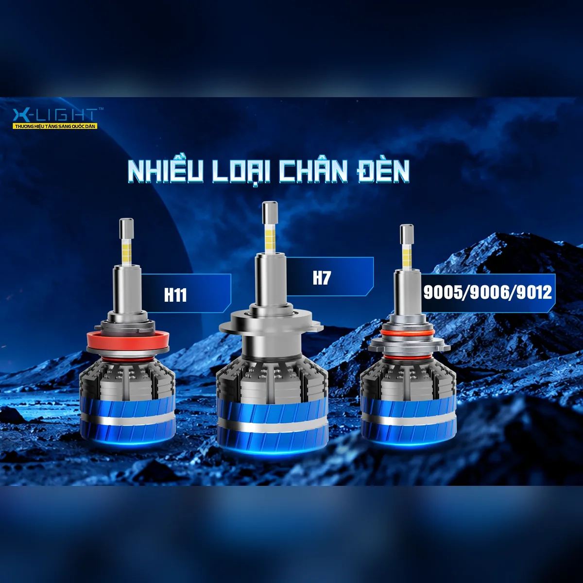Bóng LED X-Light V12 Hyper 360 - Hình 5