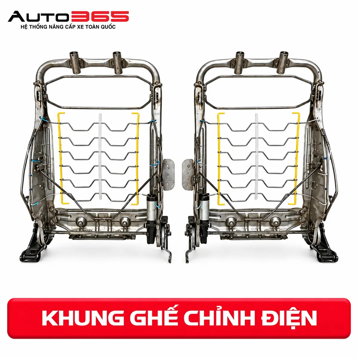 Ghế chỉnh điện không cắt hàn GBA cho VinFast Limo Green / MPV7 - Hình 2