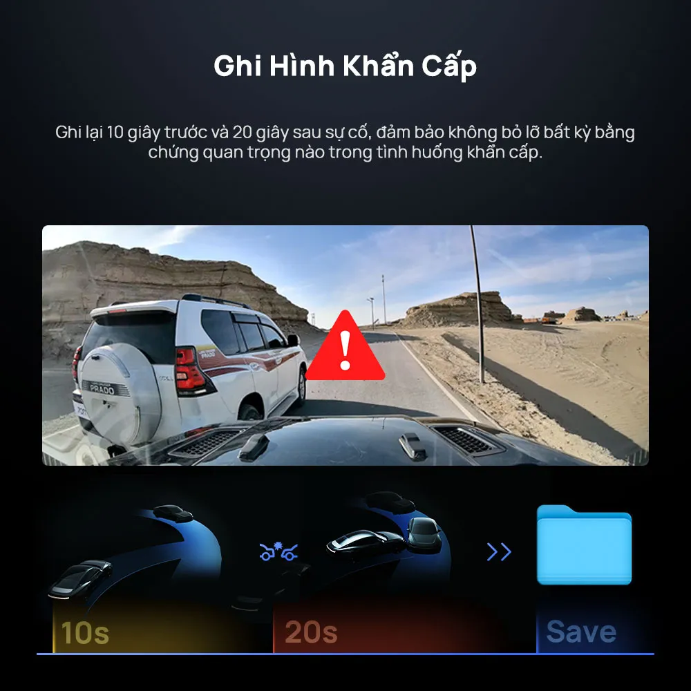 Camera hành trình 70mai Omni X800 4K - Hình 8