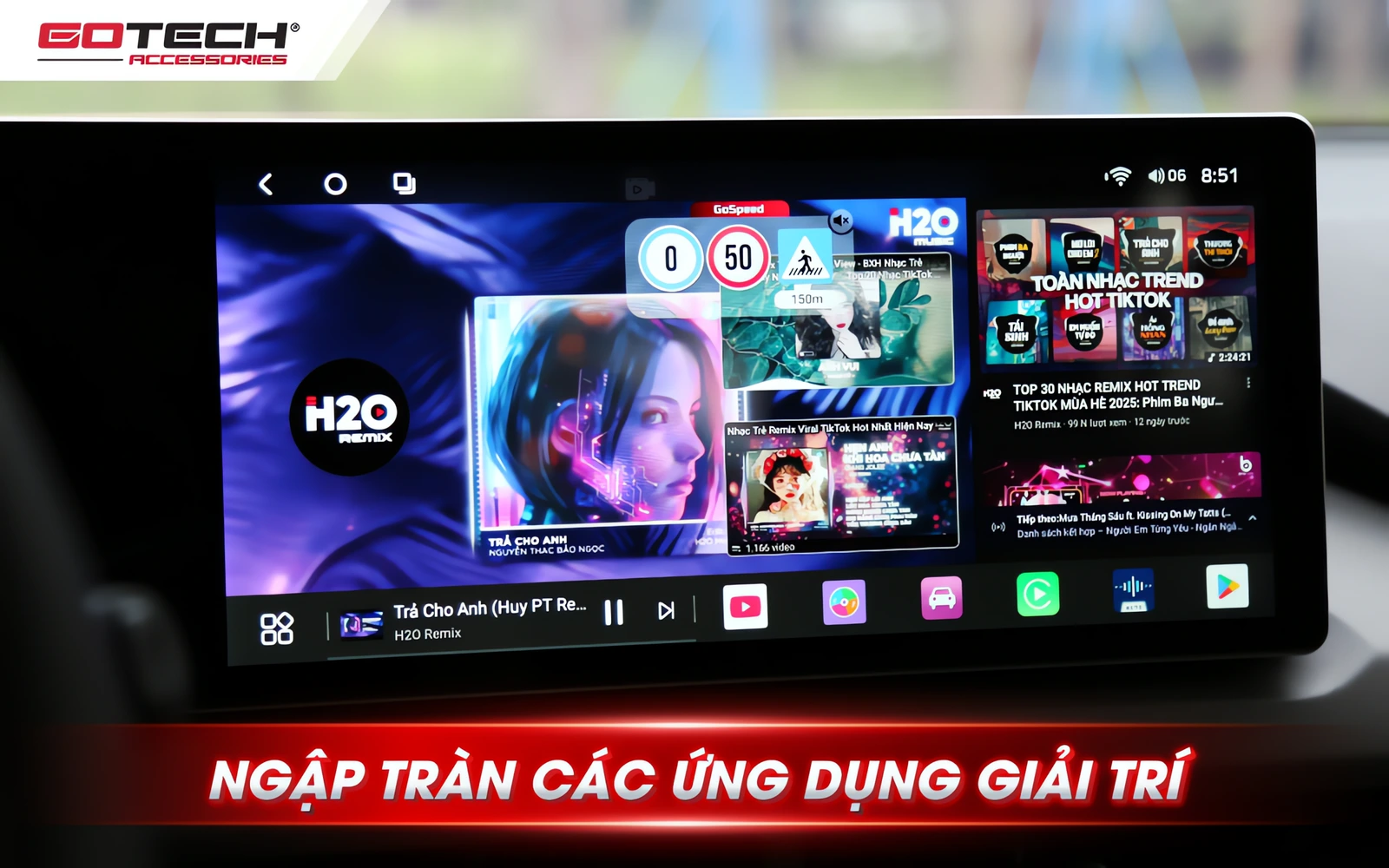 Màn hình ô tô thông minh Gotech GT VF3 Dual IPS 10.33 inch – so sánh mẫu cùng hãng
