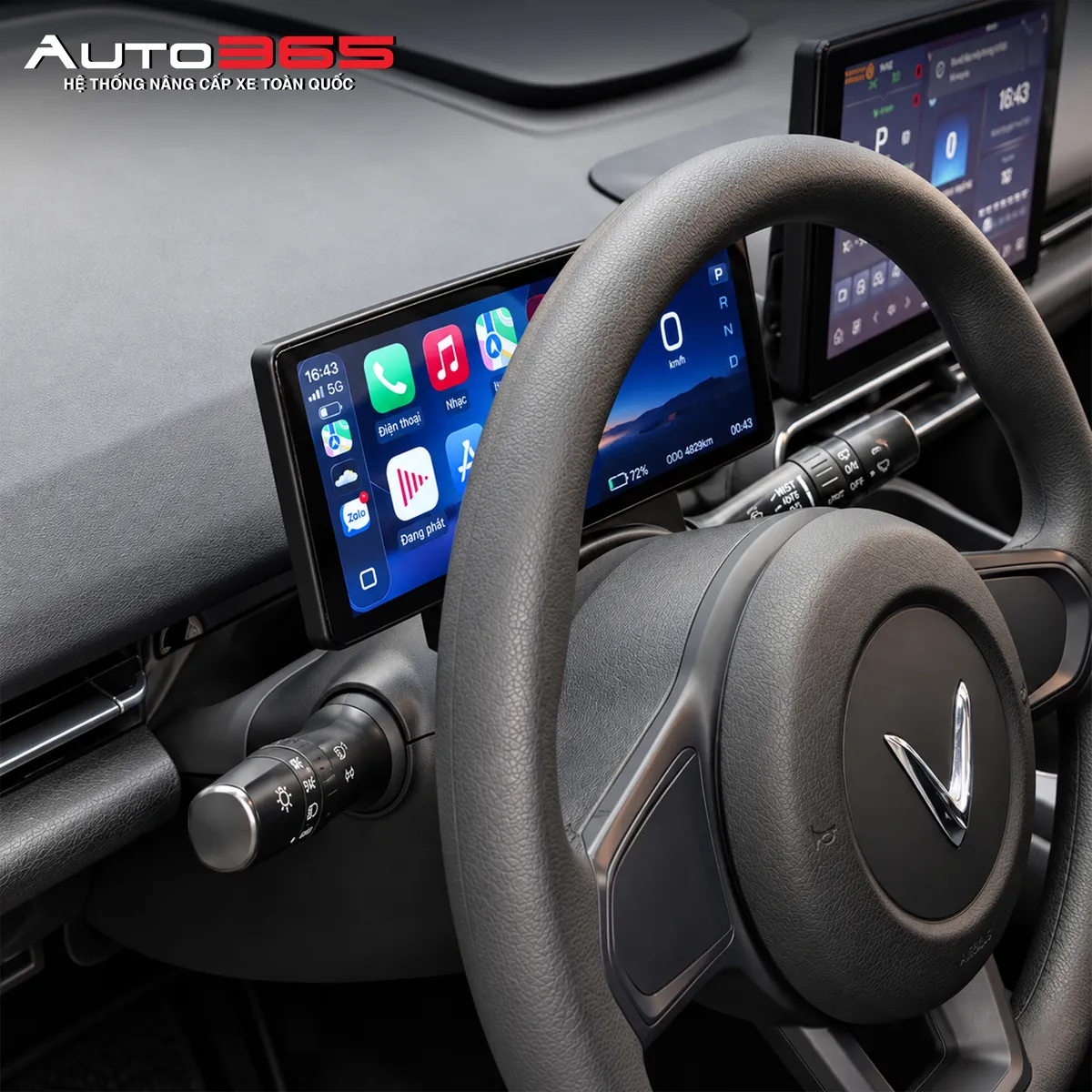 Màn hình ODO CarPlay GBA cho VinFast Limo Green / MPV7 - Hình 4