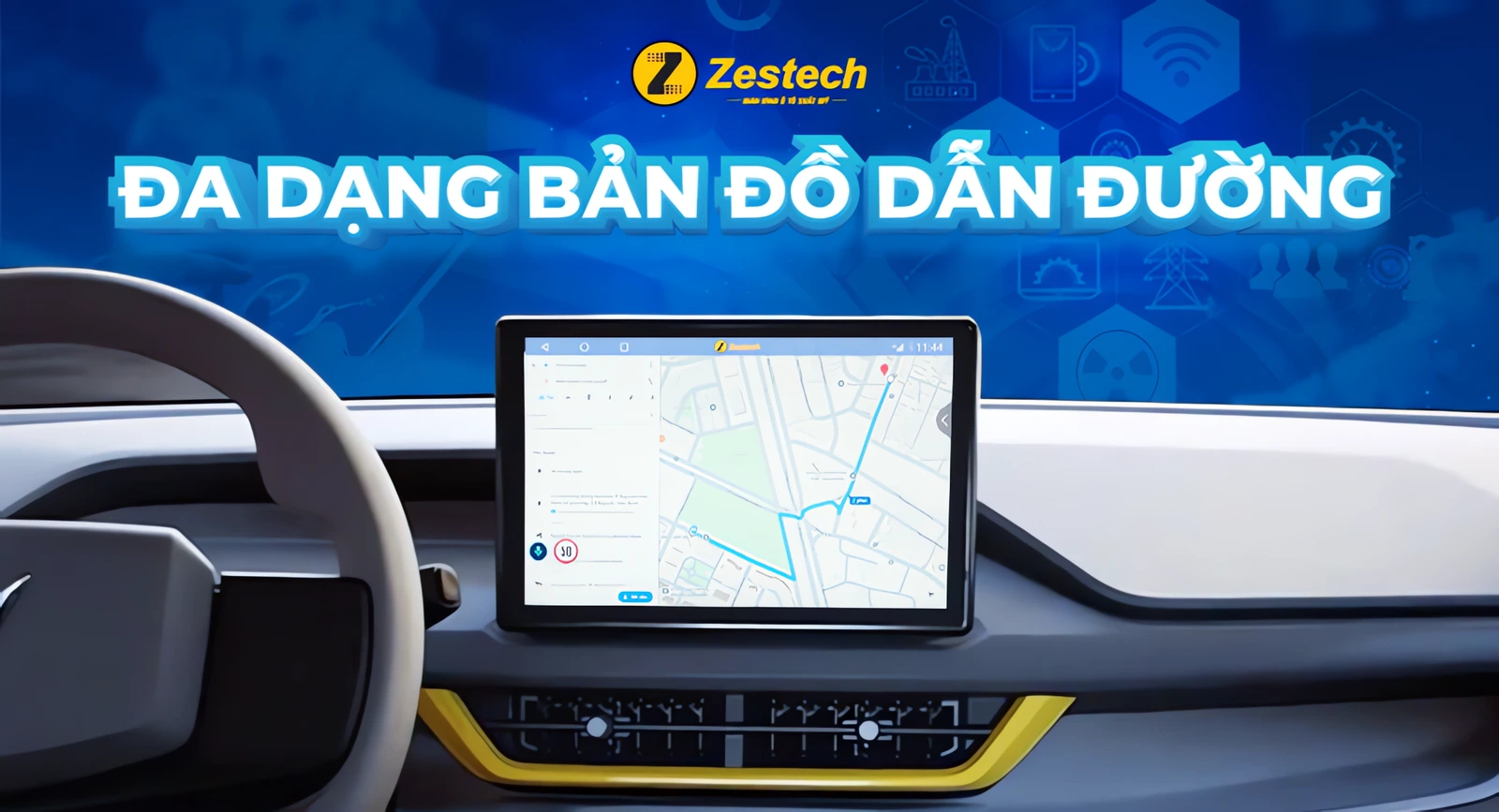 MHU Android Zestech ZT3 360 kèm camera 360 cho VinFast VF3 – lắp đặt tại Auto365