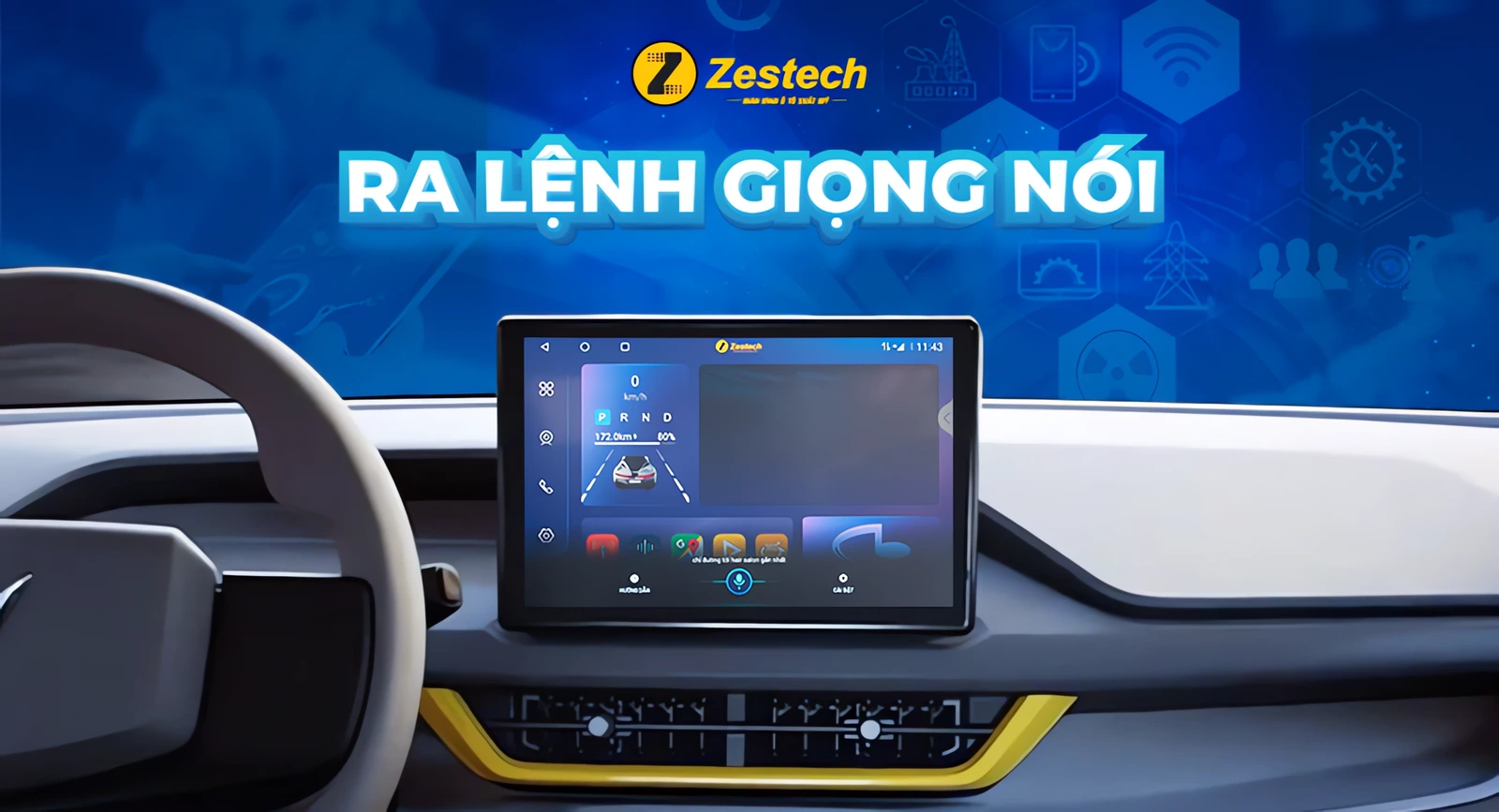 MHU Android Zestech ZT3 cho màn hình zin VinFast VF3 – thông số kỹ thuật