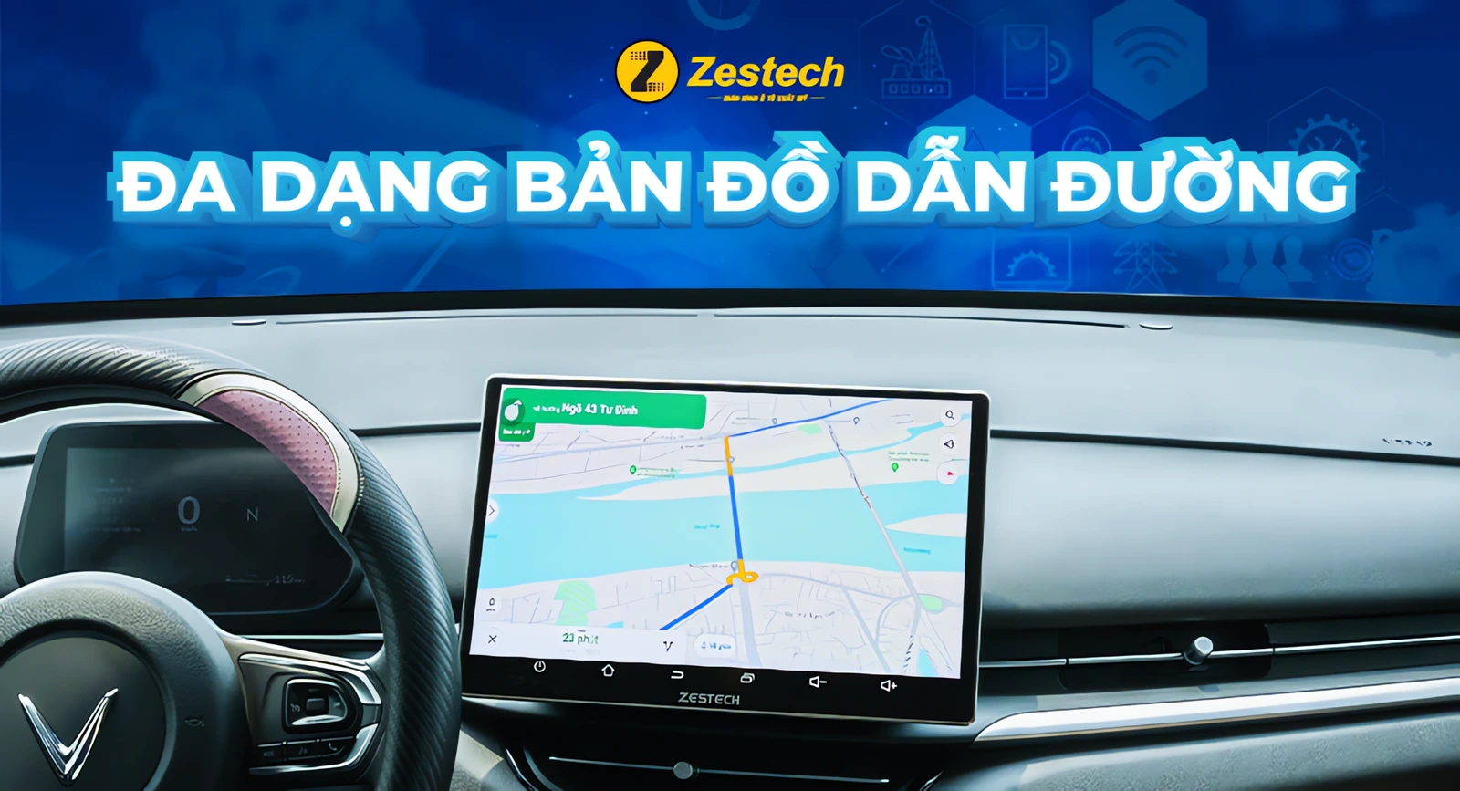 Màn hình Android Zestech ZT5 13 inch cho VinFast VF5 – đối tượng phù hợp