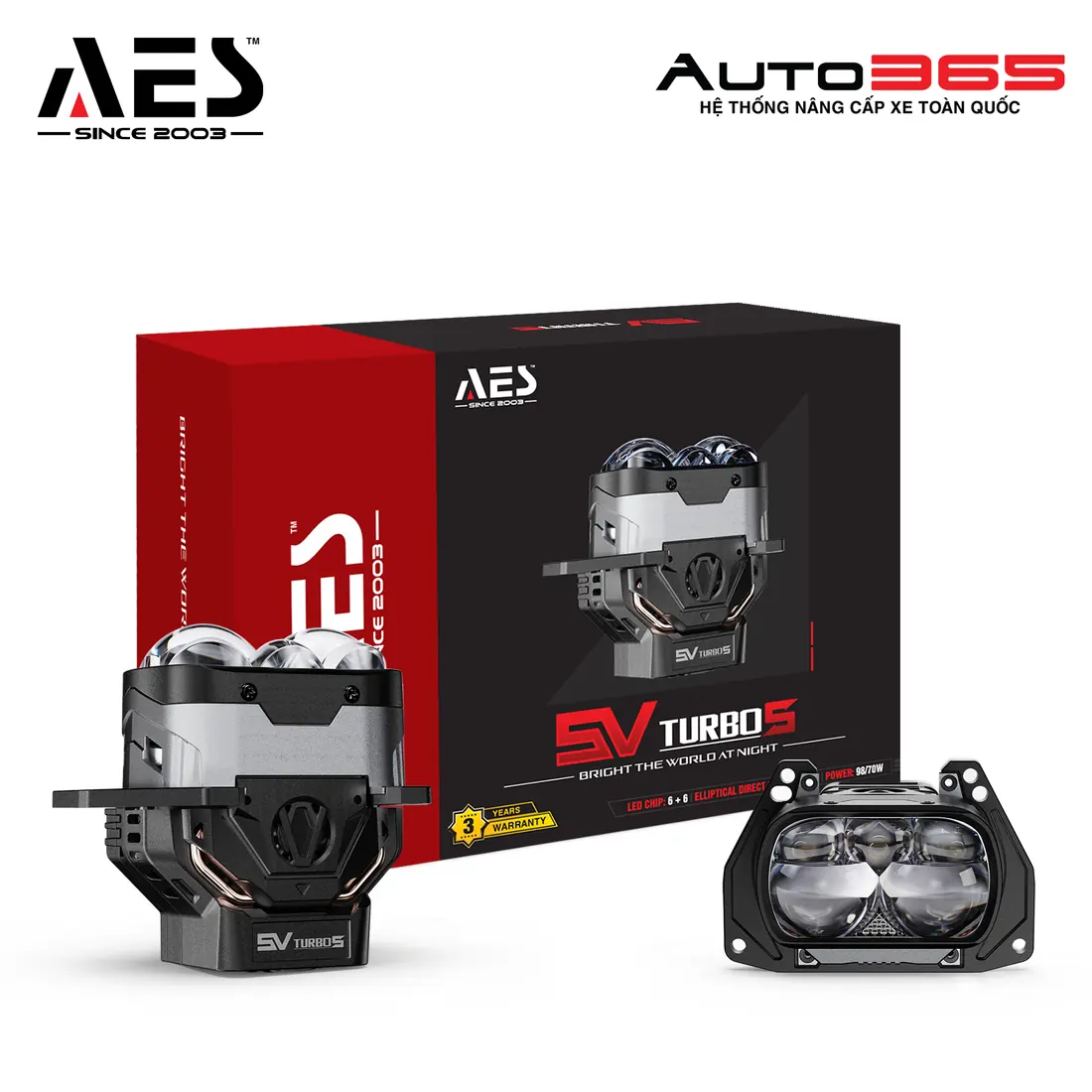 Bi LED AES SV Turbo S