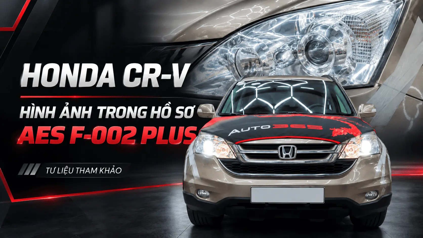 Honda CR-V trong bộ tư liệu AES F-002 Plus