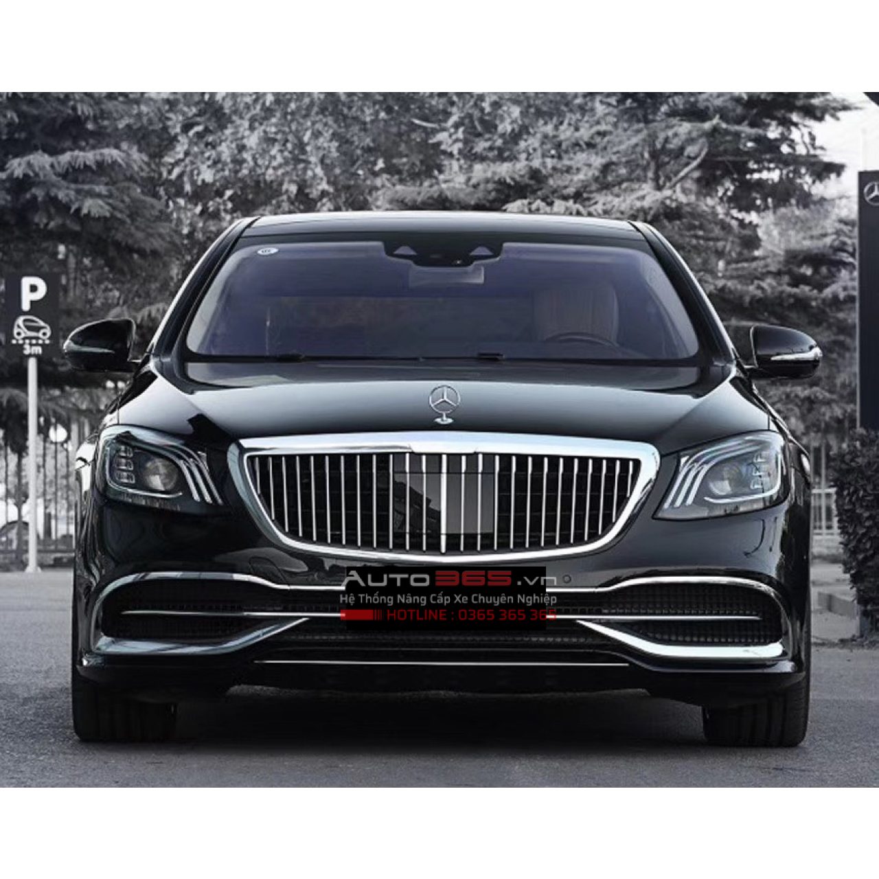 MẶT CA LĂNG DÀNH CHO MERCEDES S CLASS W222 THÀNH MAYBACH - Hình 1