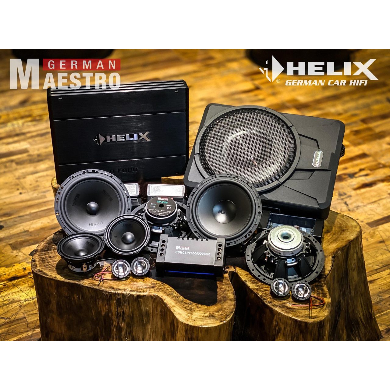 CẤU HÌNH ÂM THANH SET 10 HELIX - Hình 1