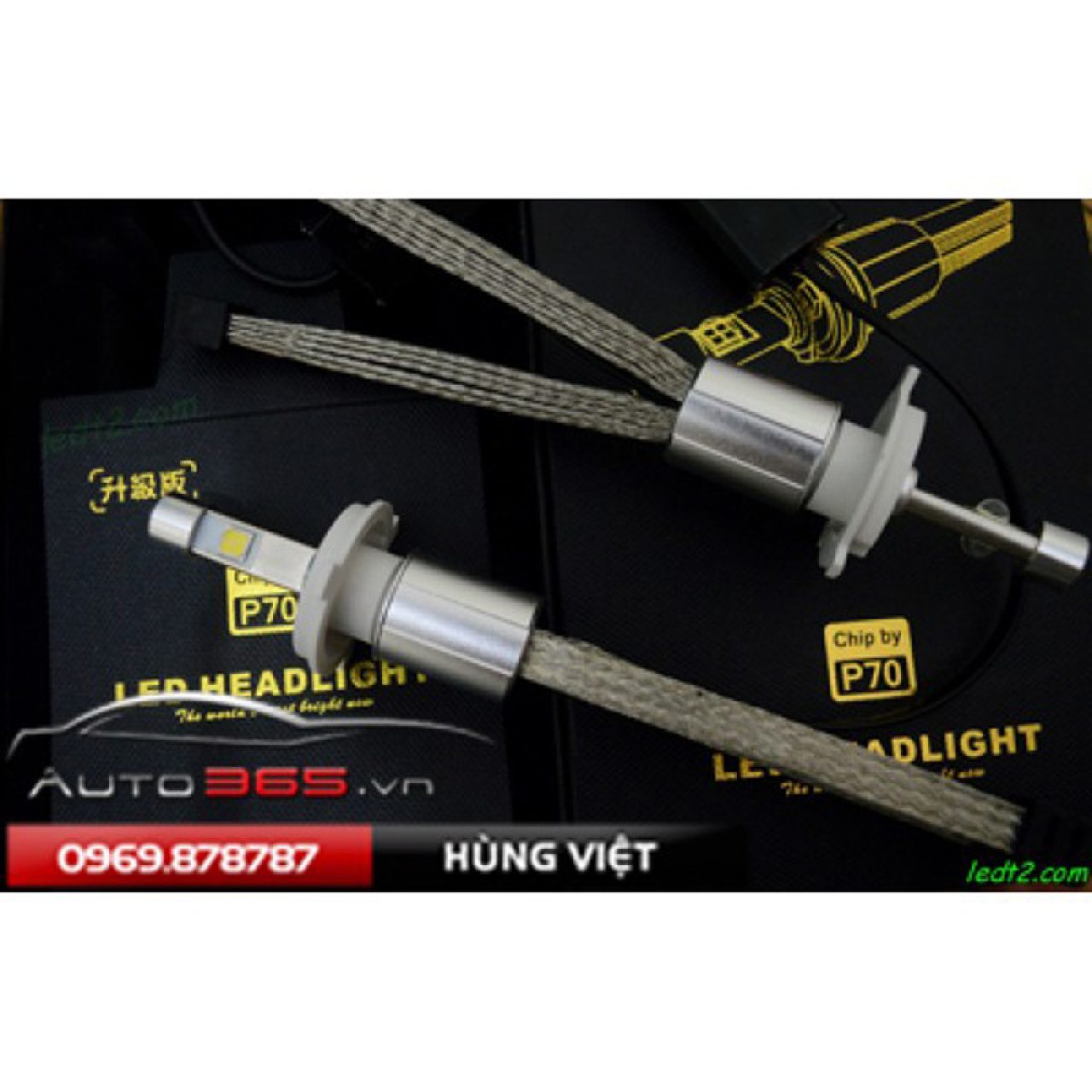 Led Cree Xhp-70 L7 H7 Nhiệt màu 6000k - Hình 1
