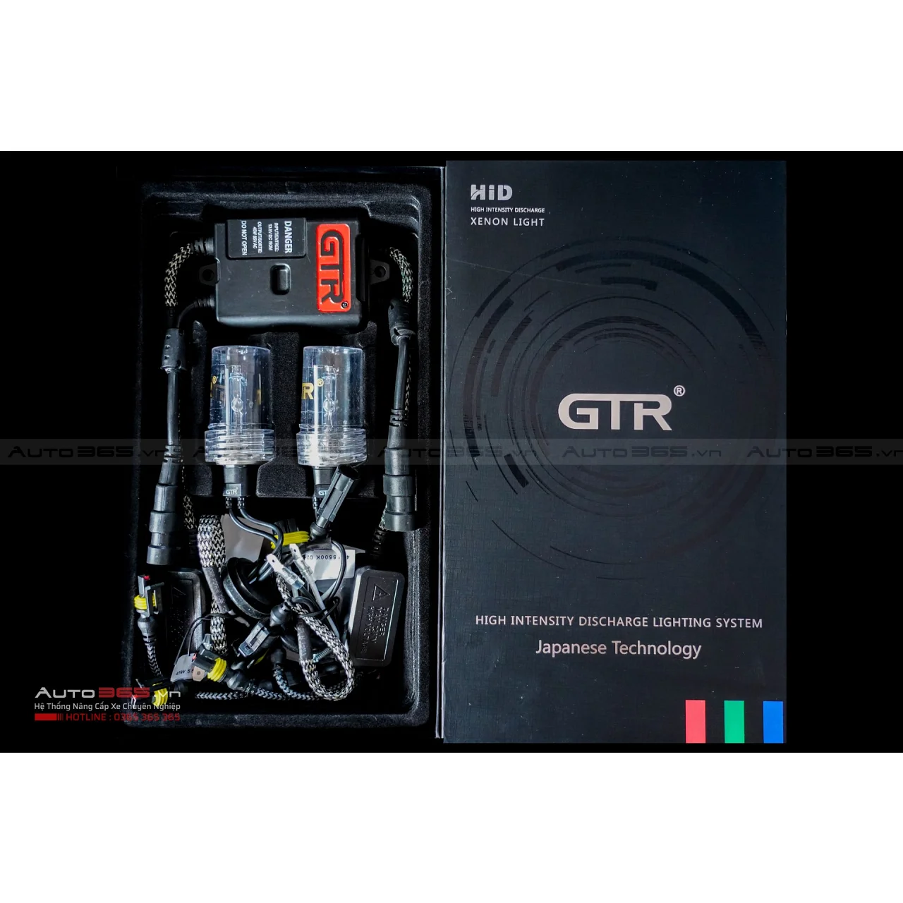 Kit GTR Xenon và Ballast 45W tăng sáng 180% - Hình 1