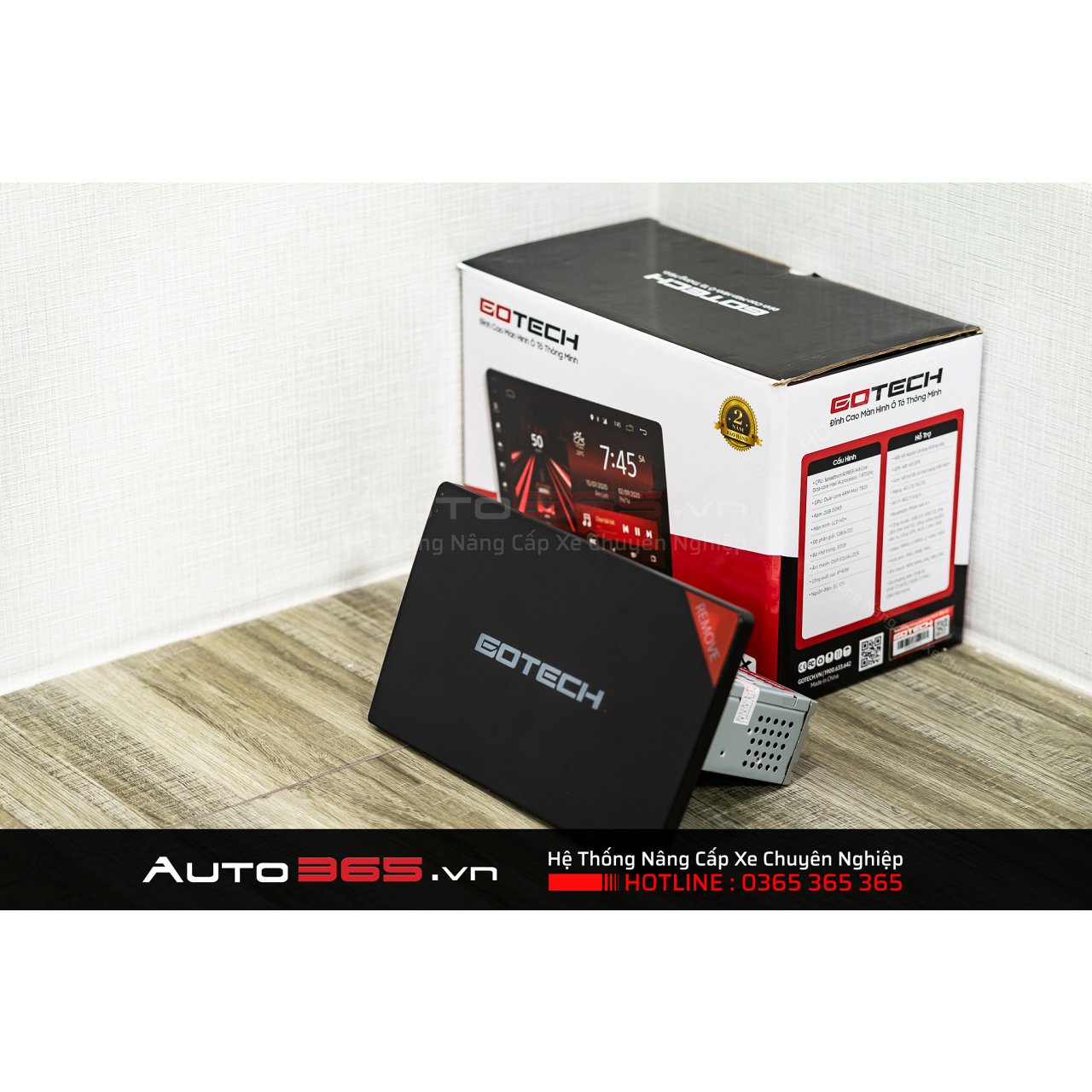 MÀN HÌNH DVD GOTECH GT8 MAX - Hình 2