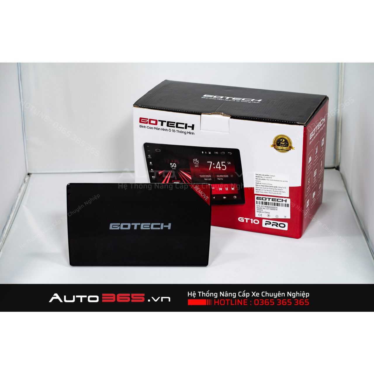 MÀN HÌNH DVD GOTECH GT10 PRO - Hình 2