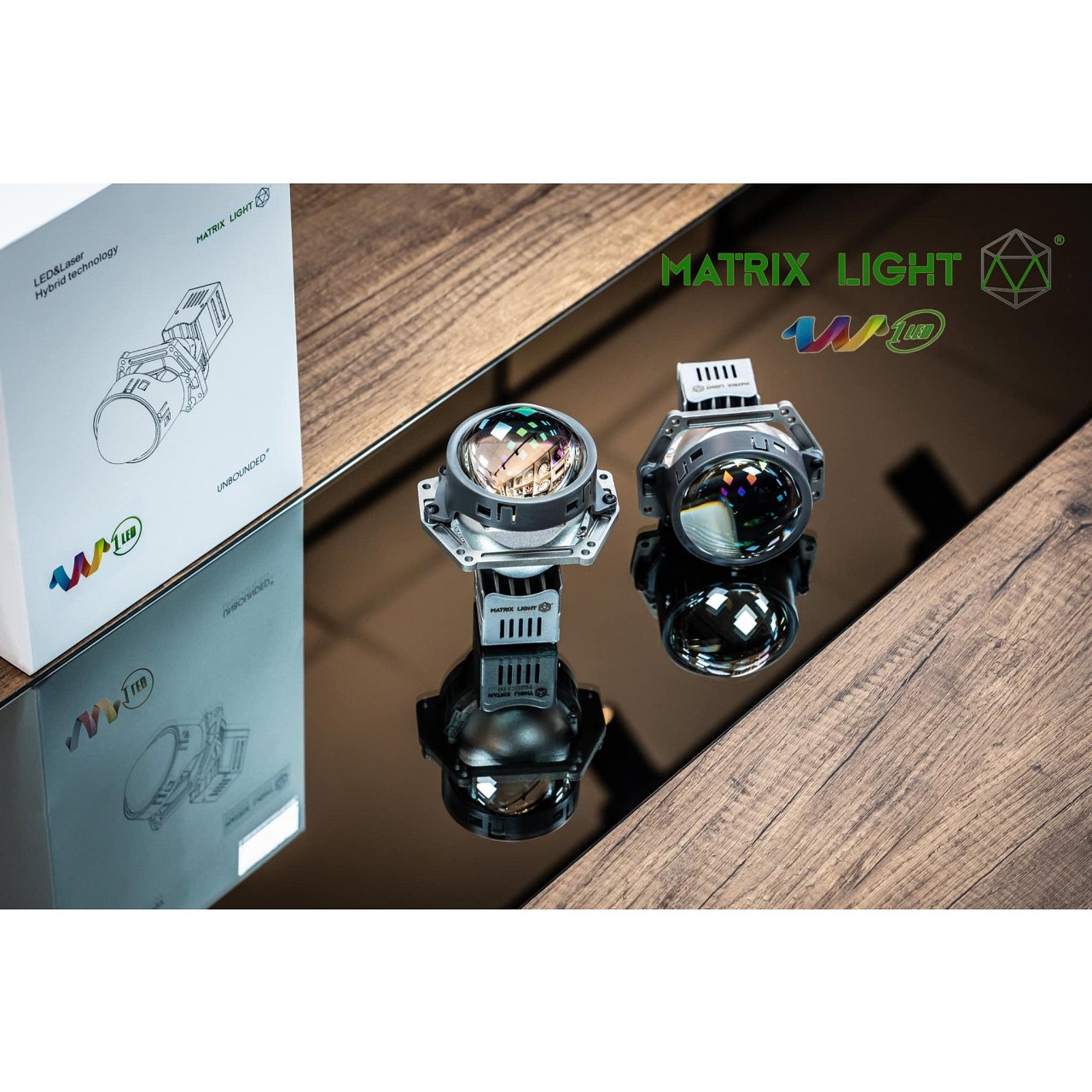 BI LED MATRIX LIGHT W1 - Hình 1