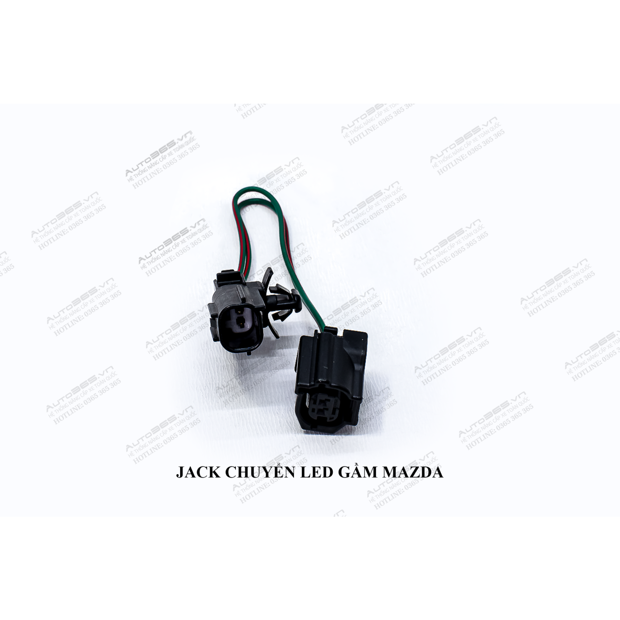 DÂY CẮM - JACK CHUYỂN ĐỔI LED GẦM MAZDA - Hình 1