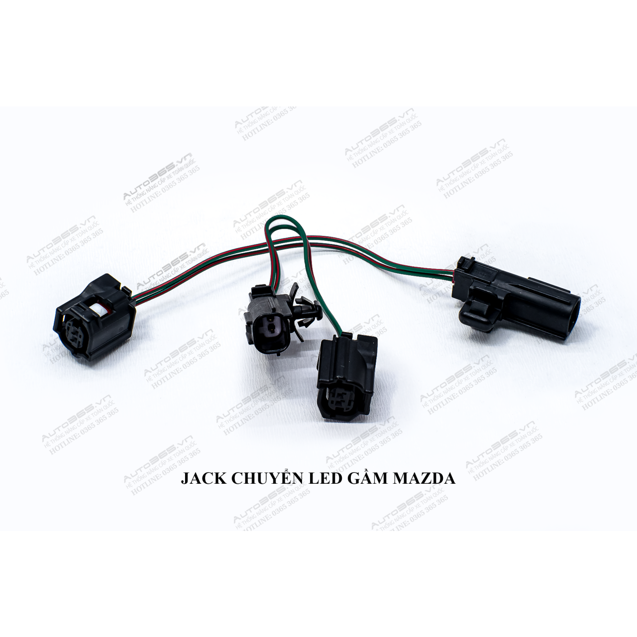 DÂY CẮM - JACK CHUYỂN ĐỔI LED GẦM MAZDA - Hình 2
