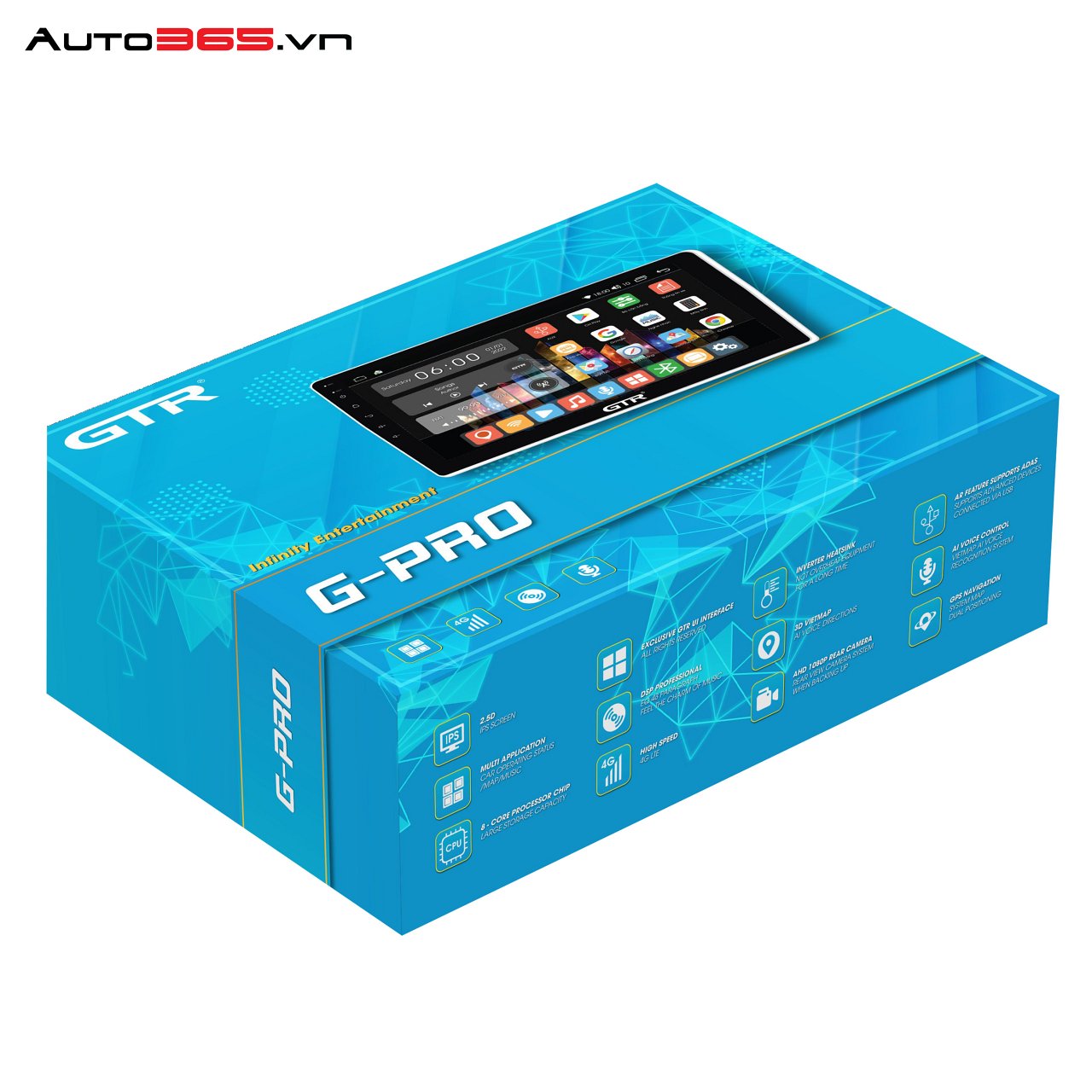 MÀN HÌNH DVD ANDROID GTR G-PRO - Hình 1