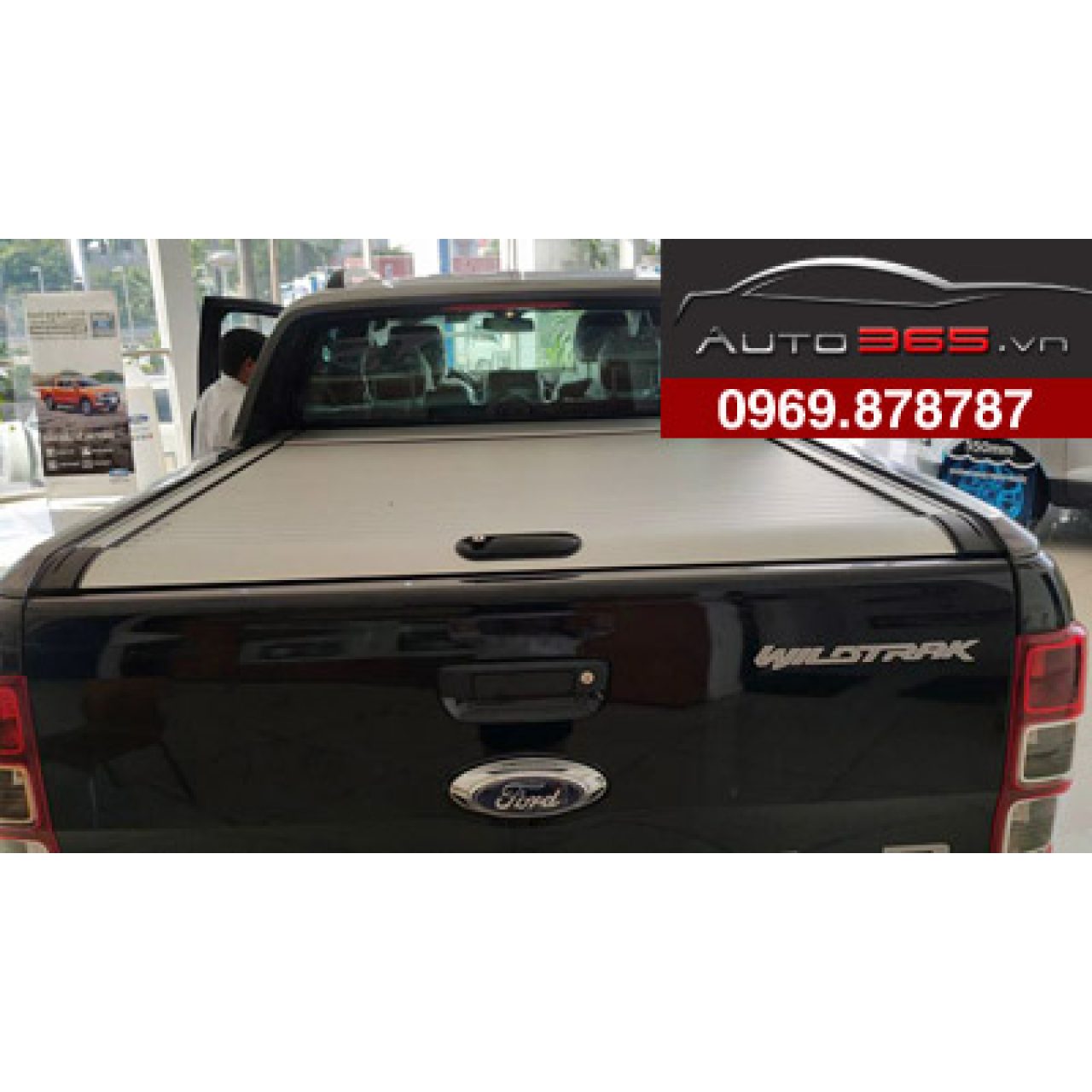 Nắp Cuộn KSC Bạc VIP Cho Ford Ranger - Hình 1