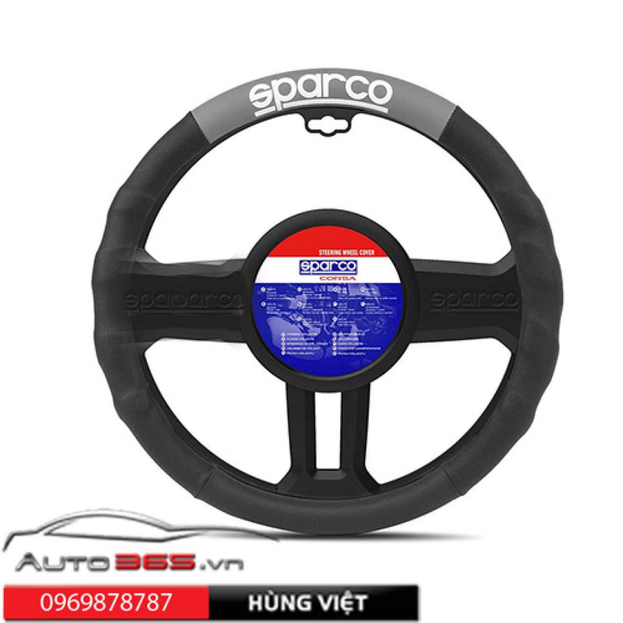 BỌC VÔ LĂNG SPARCO CORSA– SPC1111GR - Hình 1