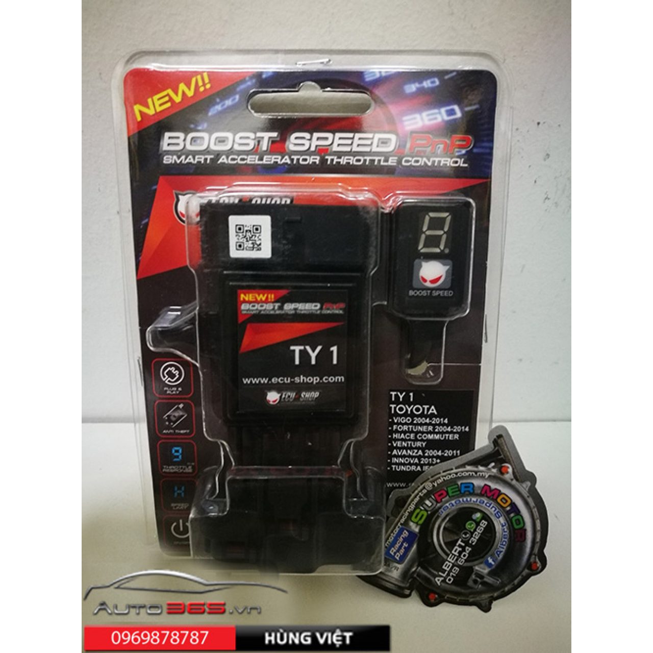 CẢM BIẾN CHÂN GA BOOST SPEED - Hình 1