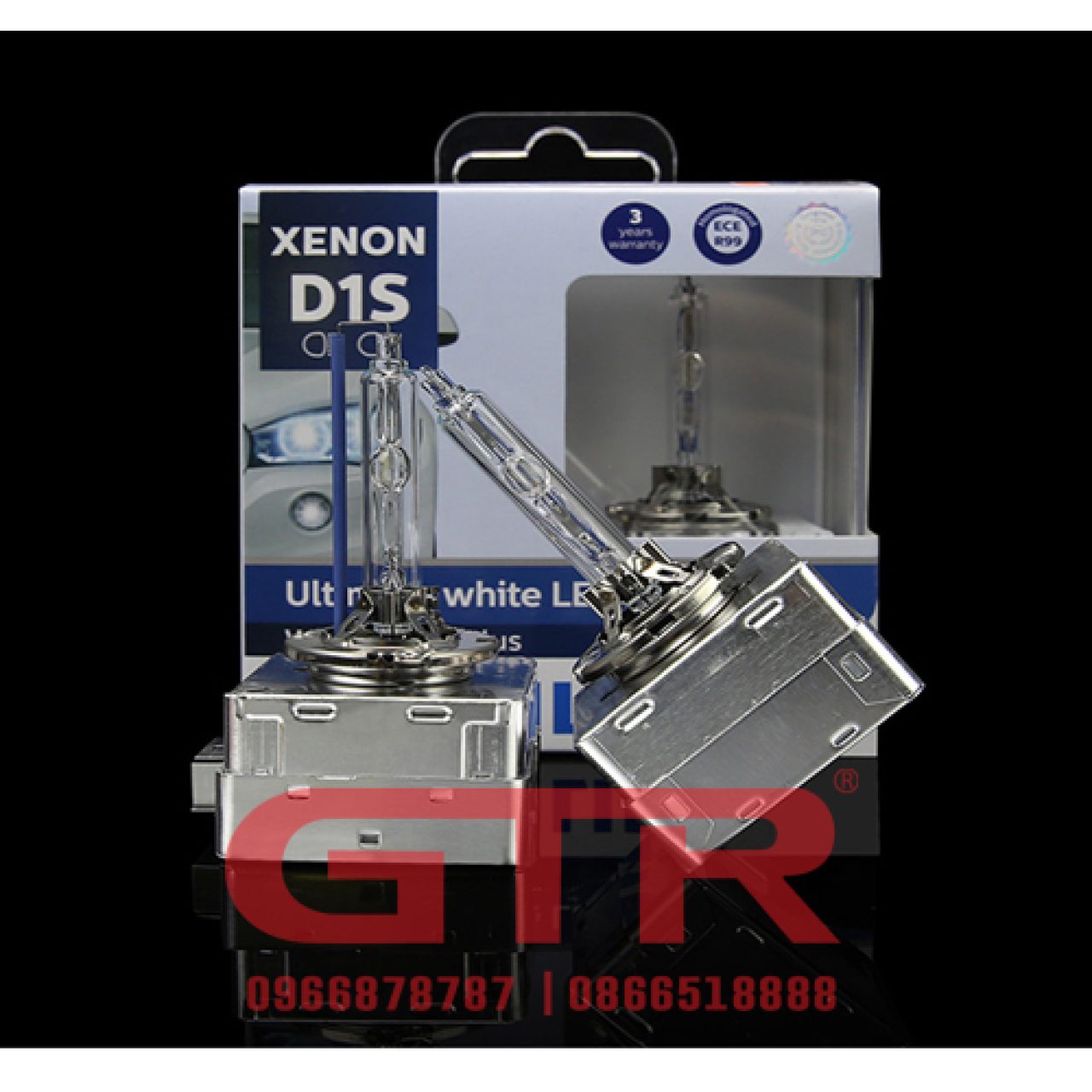 Xenon Philips D1S WHV PLus 35W 5000k - Hình 1