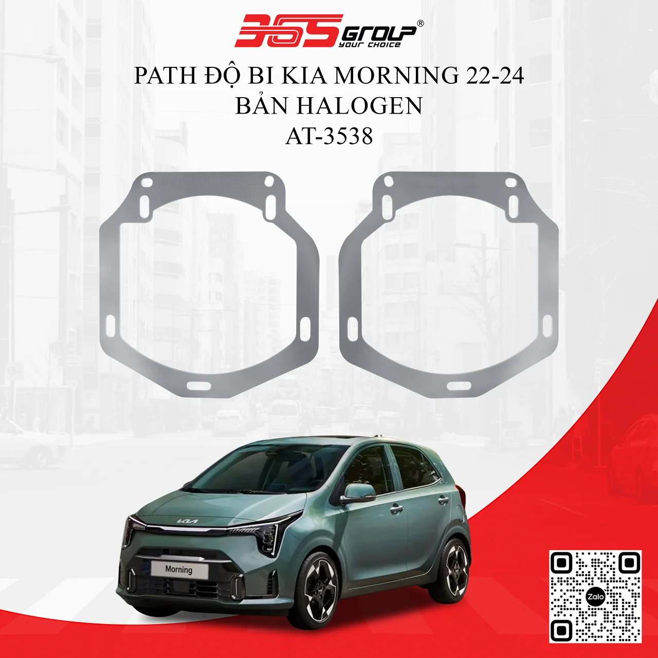 Path độ bi Kia Morning 22-24 bản Halogen - Hình 1