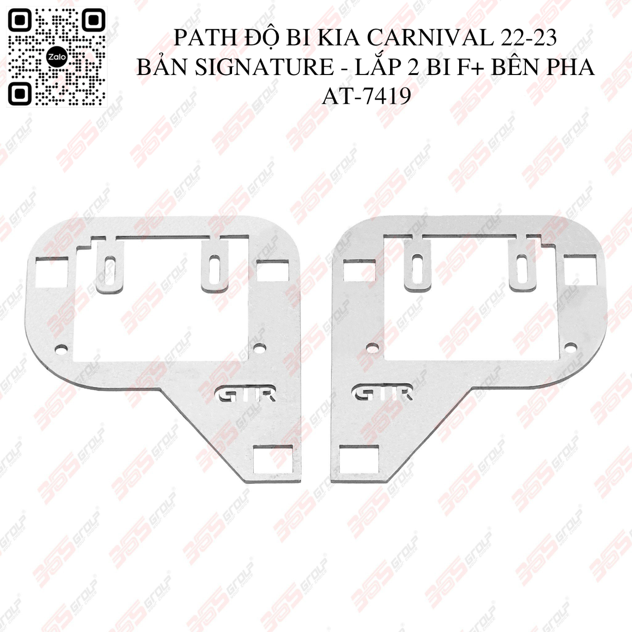 AT-7419 - PATH ĐỘ BI KIA CARNIVAL 22-23 BẢN SIGNATURE - LẮP 2 BI F+ BÊN PHA - Hình 1