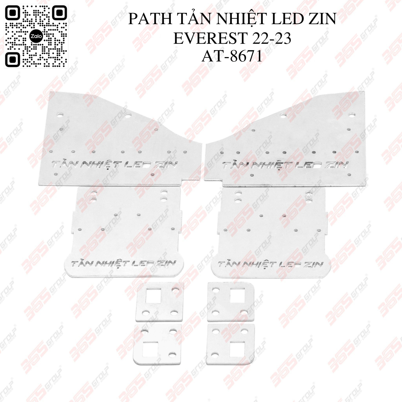 AT-8671 - Path Tản Nhiệt Led Zin Everest 22-23 (Kèm Pat Pha F+)- - Hình 1